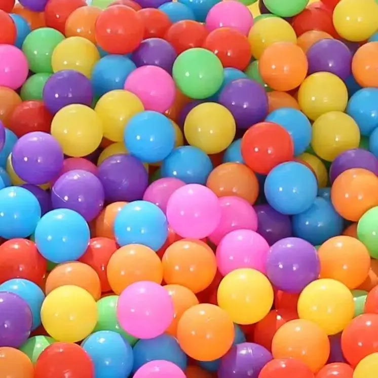 100PCS Outdoor Sport Ball Colorful Soft Water Swim Pool Ocean Wave Ball Baby Eco-Friendly Stress Air Ball Tent Toys for Children Pinochio