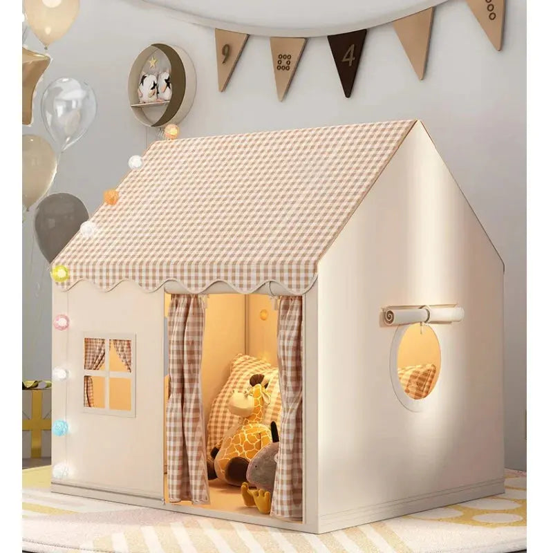 Children's Tent Indoor Play House Outdoor Games Garden Tipi Princess Castle Folding Cubby Toys Tents Enfant Room House Teepee Pinochio
