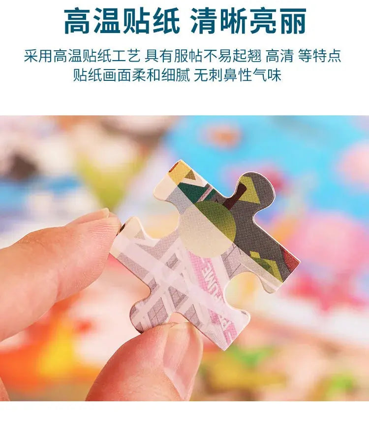 NEW Wooden 30pcs Puzzles Children Animal Dinosaur Cartoon Plane Puzzle Baby Early Education and Intellectual Building Block Toys Pinochio