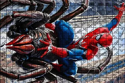 108/200/300/500/1000pcs Spider Man puzzles, gifts, Wooden high-quality floor puzzle Pinochio