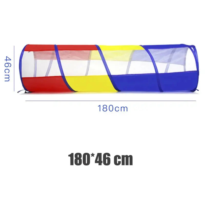 Portable Children's Tent Crawling Tunnel Beach Toys Ball Pool Tent Kids Pop-up Tent Indoor Crawling Games Child Play House Tents Pinochio