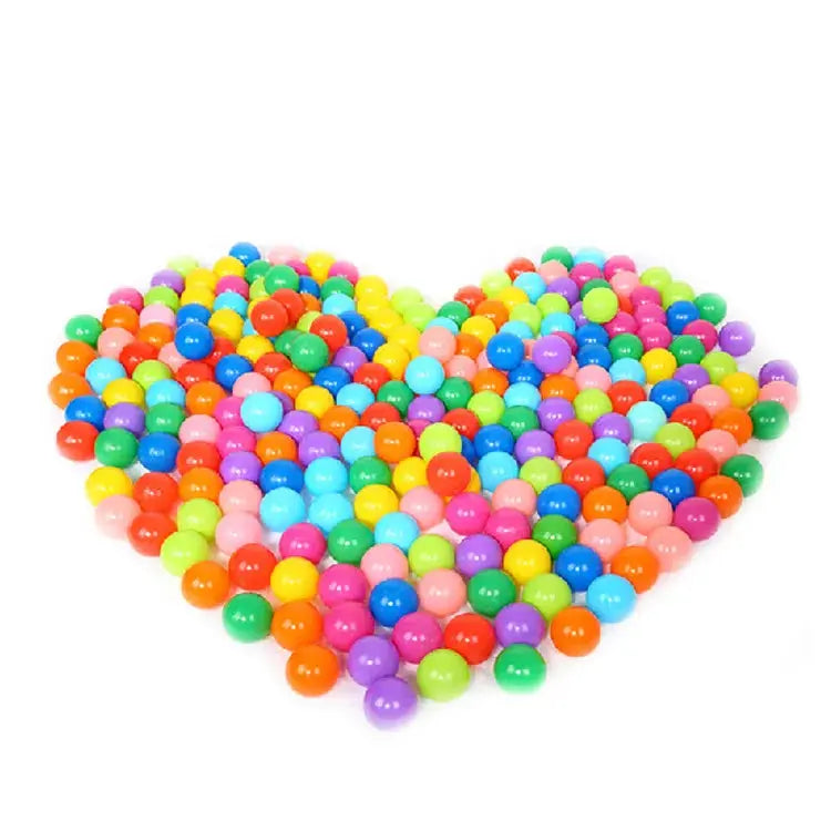 100PCS Outdoor Sport Ball Colorful Soft Water Swim Pool Ocean Wave Ball Baby Eco-Friendly Stress Air Ball Tent Toys for Children Pinochio