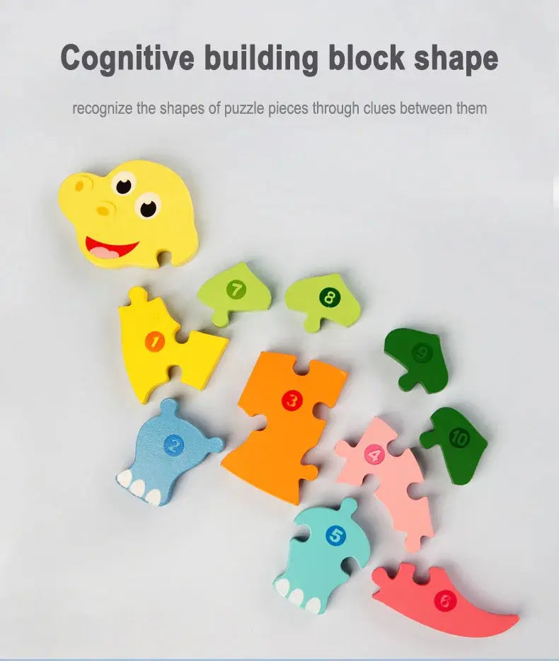 Wooden Puzzle Board 1 2 3 Year Children Puzzle Vehicles Pattern Colorful Numbered For Kids Toddlers Learning Educational Gifts Pinochio