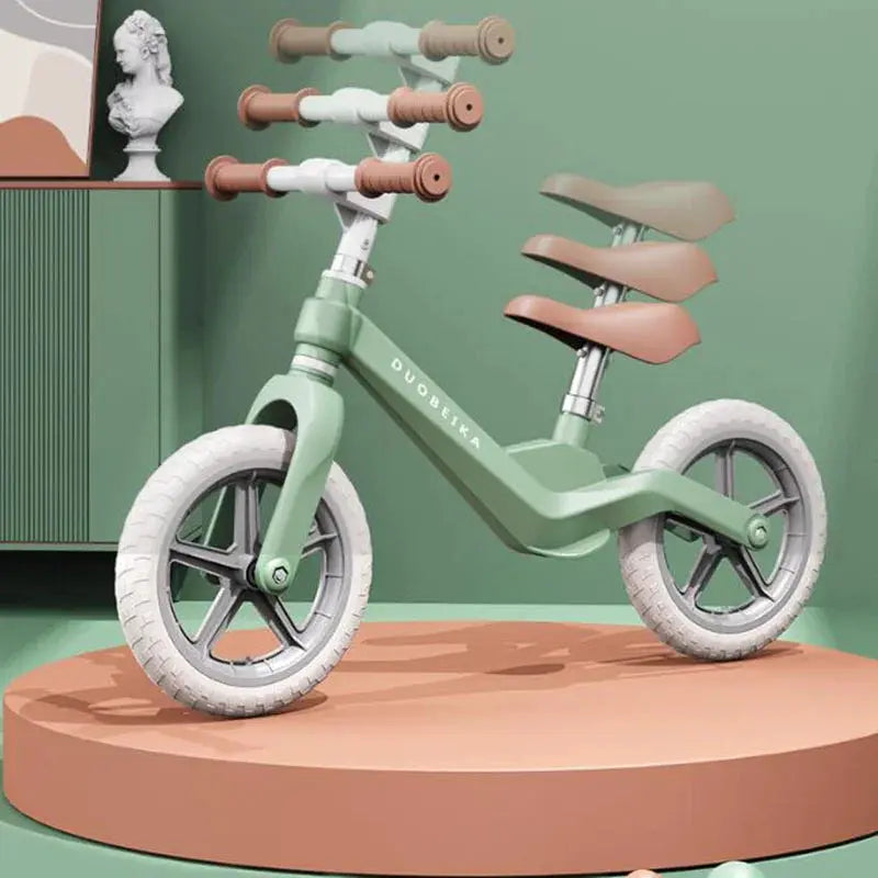 Outdoor Children's Balance Bike Toys Without Foot Pedal Baby Sports Training Walker Bicycle Inflatable Tires Best Gift for Kids Pinochio