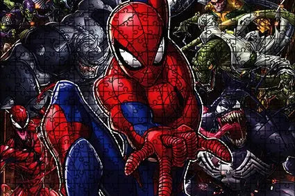 108/200/300/500/1000pcs Spider Man puzzles, gifts, Wooden high-quality floor puzzle Pinochio