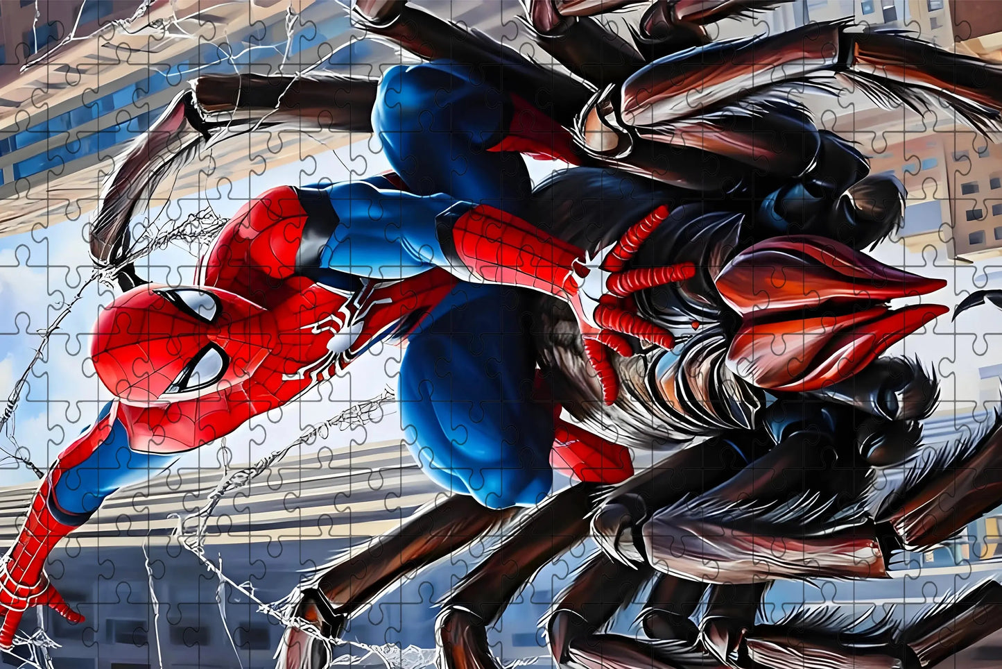 108/200/300/500/1000pcs Spider Man puzzles, gifts, Wooden high-quality floor puzzle Pinochio