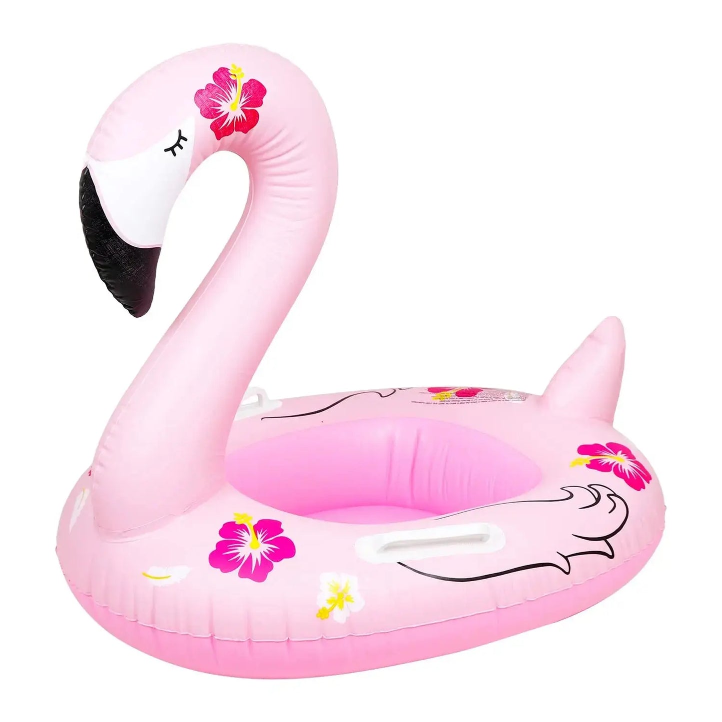 Summer Inflatable Toy Floating Seat Flamingo Shape Water Swimming Ring for Baby Outdoor Pool Inflatable Swimming Ring Water Toys Pinochio