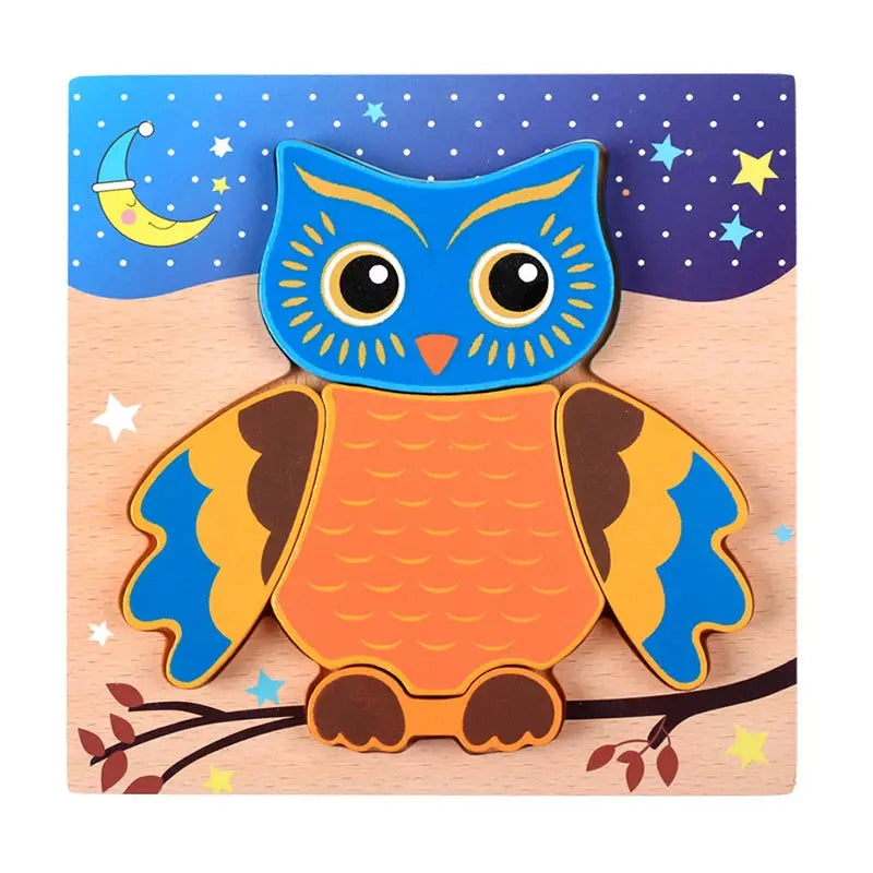 Kids Montessori 3D Wooden Puzzle Hands Grab Child Puzzle Educational Learning Toys Baby Games Puzzles For Kids 1 2 3 Years Old Pinochio