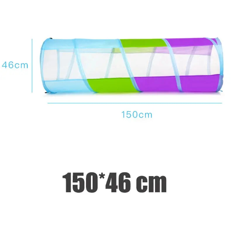 Portable Children's Tent Crawling Tunnel Beach Toys Ball Pool Tent Kids Pop-up Tent Indoor Crawling Games Child Play House Tents Pinochio