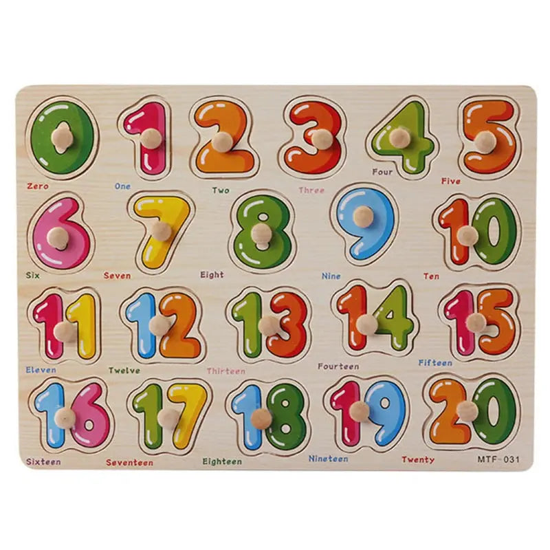 Montessori Child Puzzle Educational Baby Toys Kids Wooden Puzzle Board Jigsaw Puzzle Games Toys For Children 1 2 3 Years Pinochio