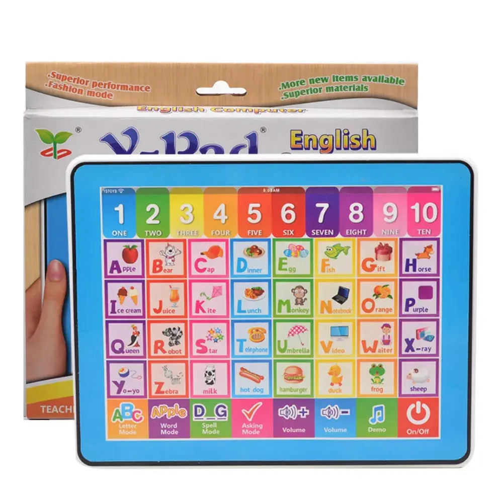 Learning Tablet for Kids Fun Touch and Learn Machine Educational Children Electronic Preschool Children Toys for Toddler Kids Pinochio