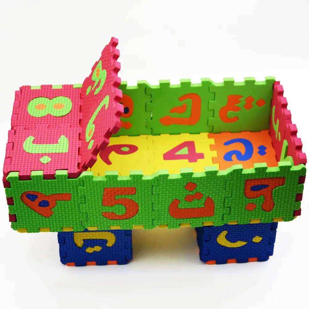 EVA Play Foam Number Arabic Letter Mats Puzzle Toys for Muslim Kids Soft Floor Play Carpet Educational Crawling Mat Baby Toy Pinochio