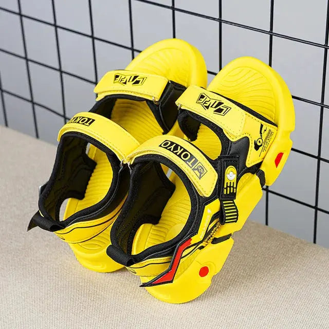 Pikachu-inspired Summer Sandals for Kids My Store