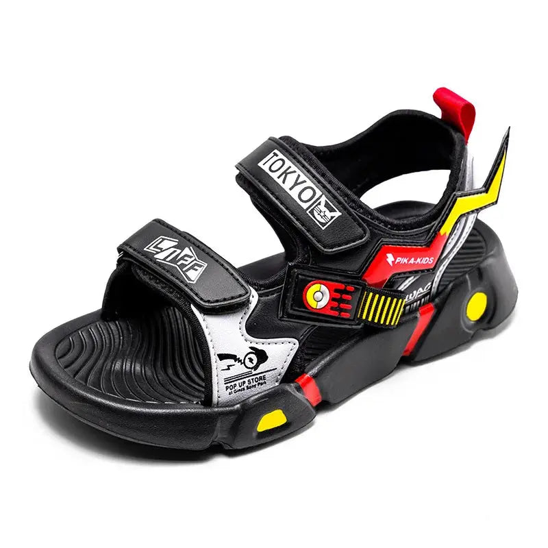 Pikachu-inspired Summer Sandals for Kids My Store