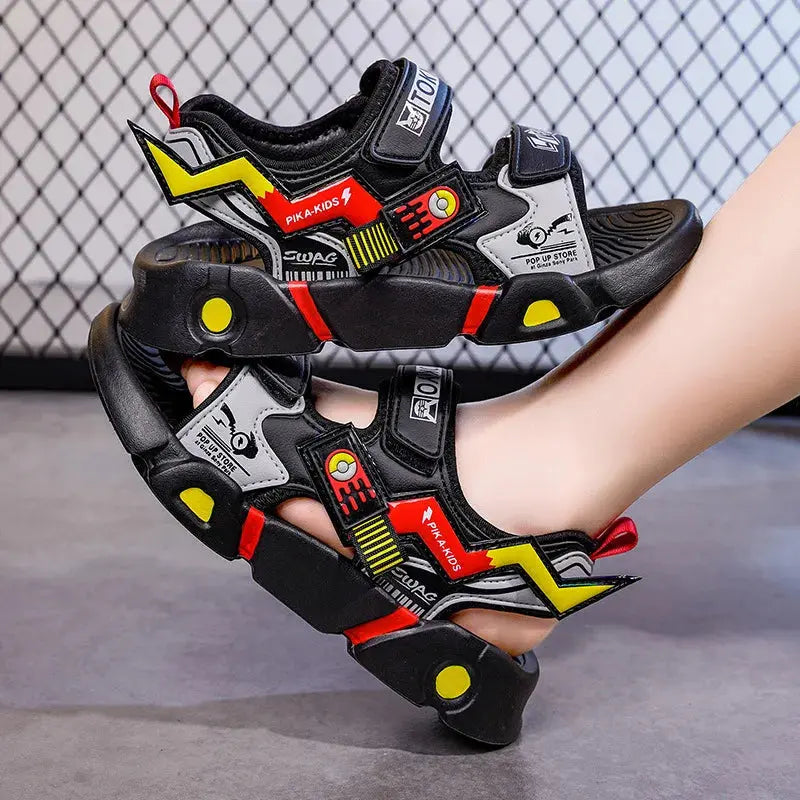 Pikachu-inspired Summer Sandals for Kids My Store