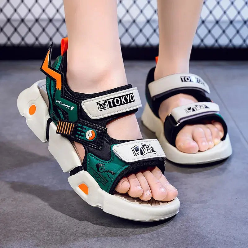 Pikachu-inspired Summer Sandals for Kids My Store