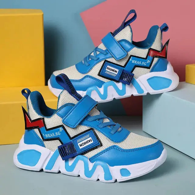 SportyStar Kids' Performance Sneakers - Pinochio