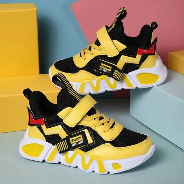 SportyStar Kids' Performance Sneakers - Pinochio