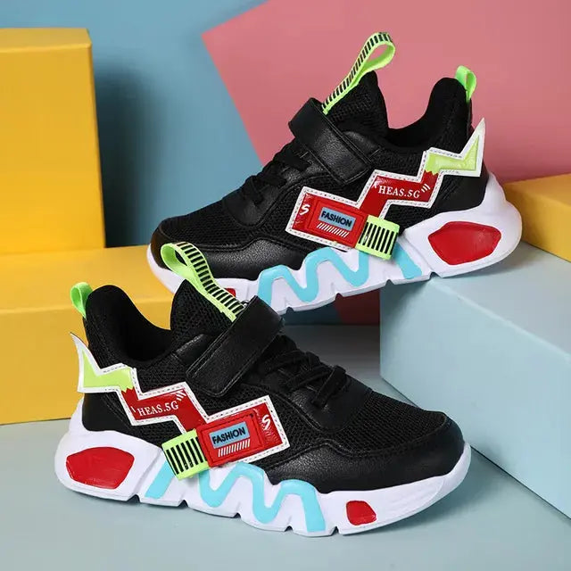 SportyStar Kids' Performance Sneakers - Pinochio