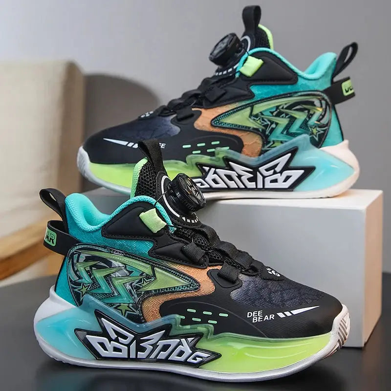 SportyStar Kids' Performance Sneakers - Pinochio