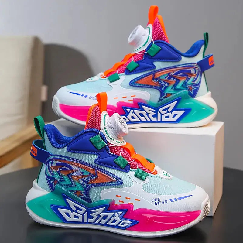 SportyStar Kids' Performance Sneakers - Pinochio