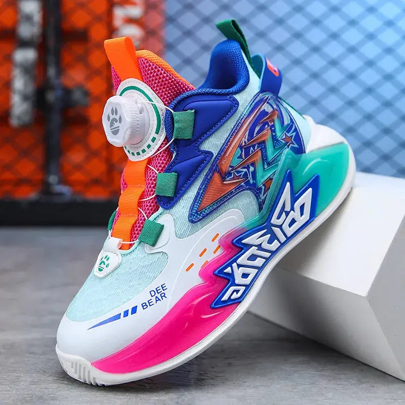 SportyStar Kids' Performance Sneakers - Pinochio