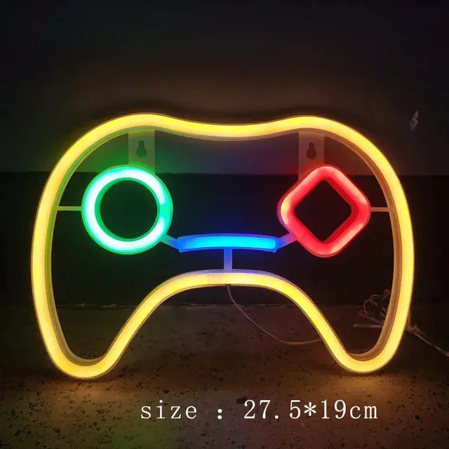 Gamer's Glow: Neon Bedroom Vibes My Store