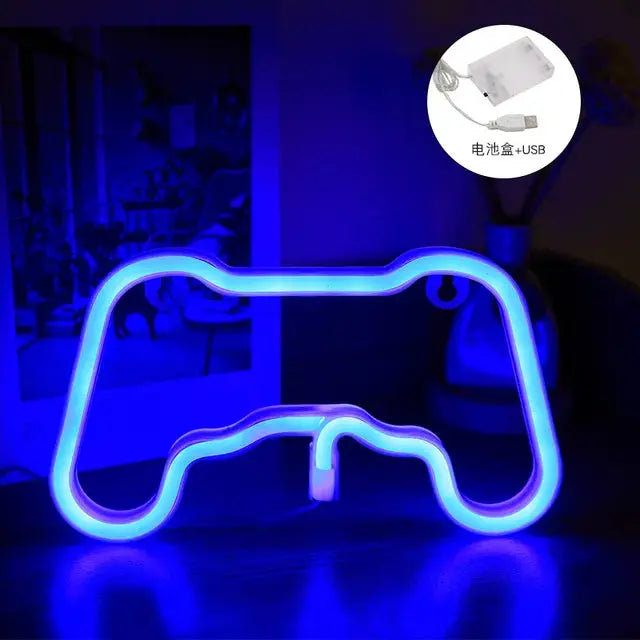 Gamer's Glow: Neon Bedroom Vibes My Store