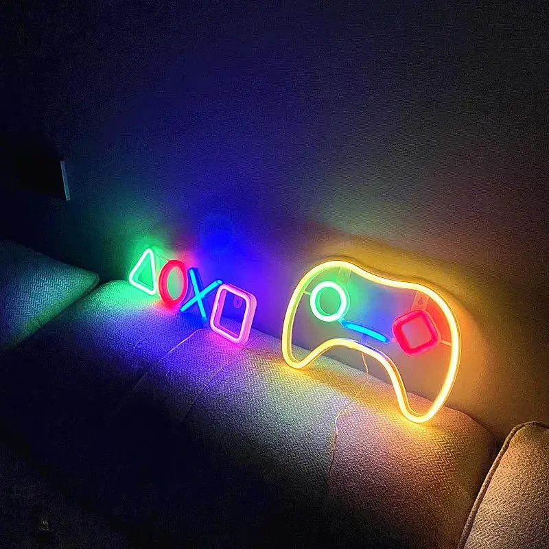 Gamer's Glow: Neon Bedroom Vibes My Store