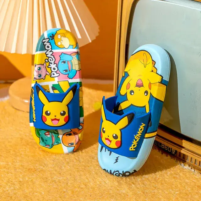 Pikachu Delight- Unisex Cartoon Slippers My Store