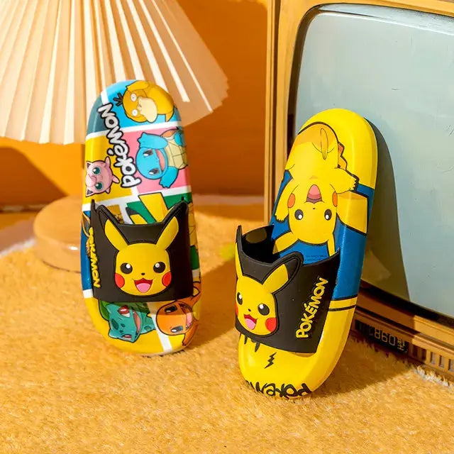 Pikachu Delight- Unisex Cartoon Slippers My Store