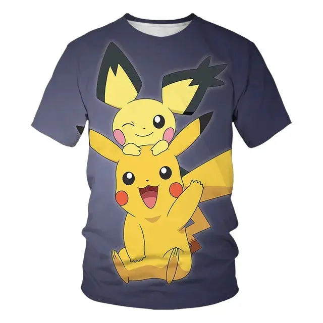 Pikachu Summer Swagger Kids T-Shirt - Pinochio