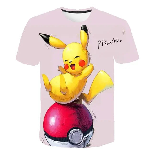 Pikachu Summer Swagger Kids T-Shirt - Pinochio
