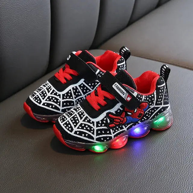 SpiderGlow Magical Light-Up Sneakers My Store