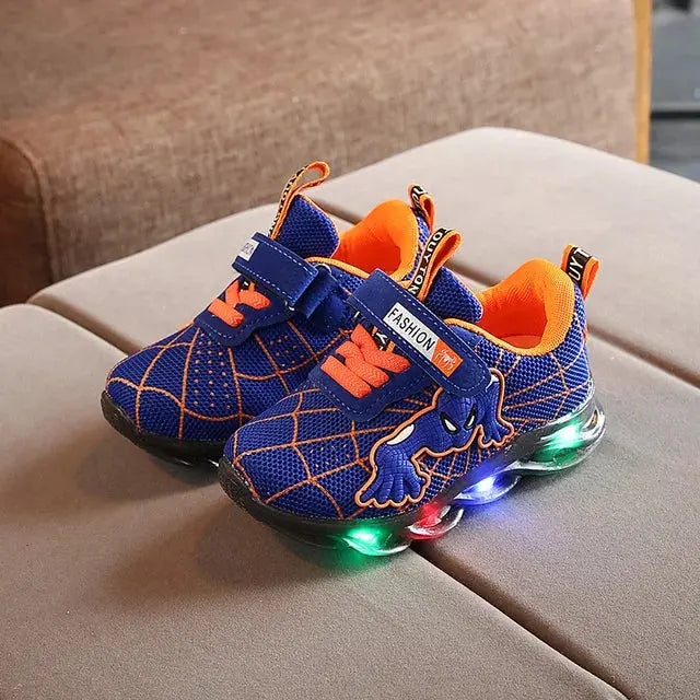 SpiderGlow Magical Light-Up Sneakers My Store