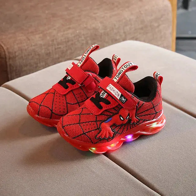 SpiderGlow Magical Light-Up Sneakers My Store