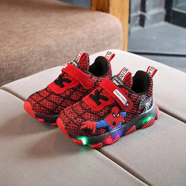 SpiderGlow Magical Light-Up Sneakers My Store