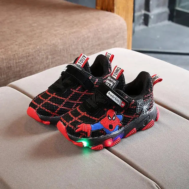 SpiderGlow Magical Light-Up Sneakers My Store