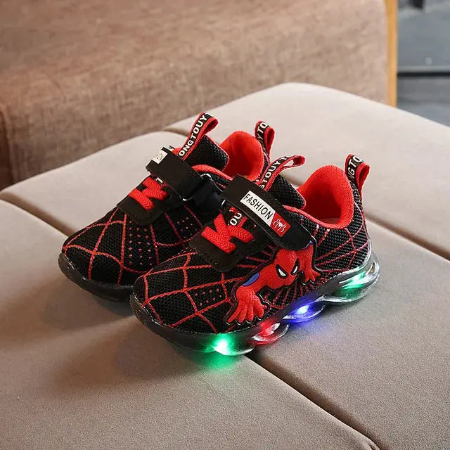 SpiderGlow Magical Light-Up Sneakers My Store