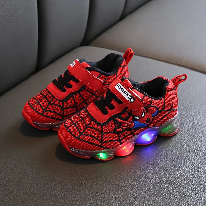SpiderGlow Magical Light-Up Sneakers My Store