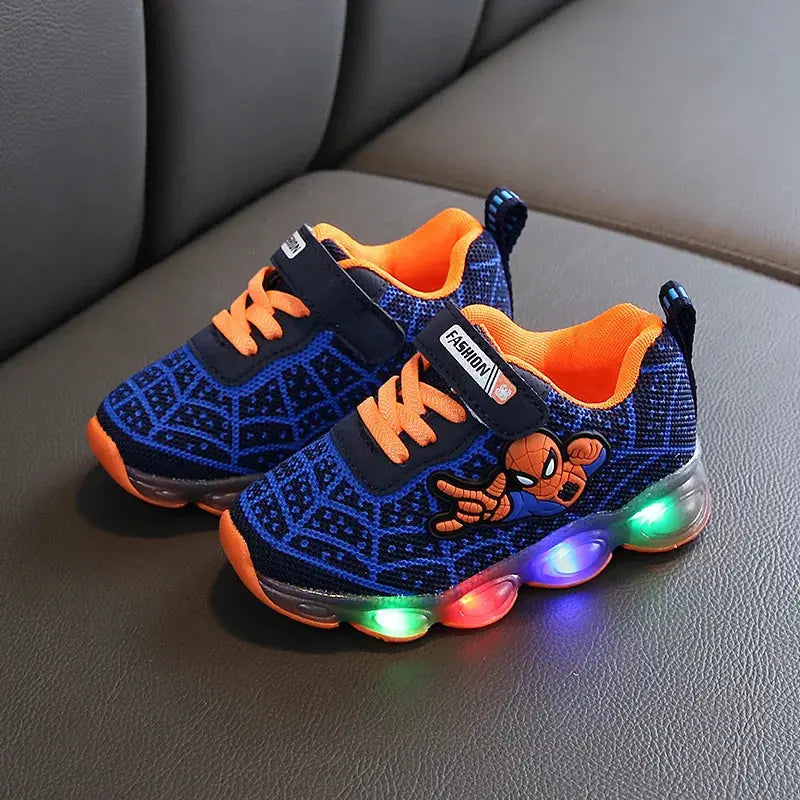 SpiderGlow Magical Light-Up Sneakers My Store