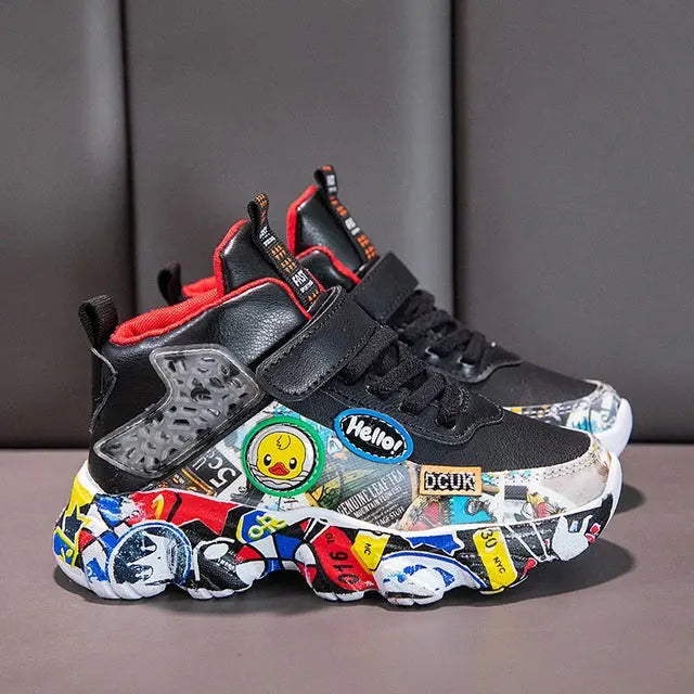 Stride Right Leather Sneakers for Kids My Store
