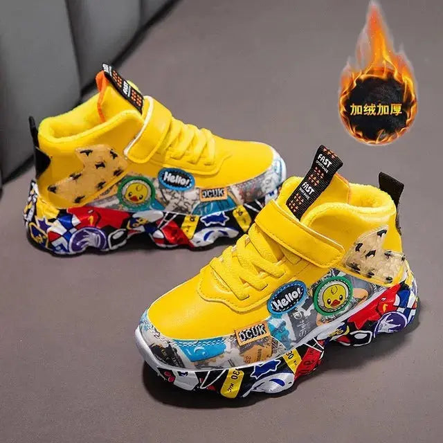 Stride Right Leather Sneakers for Kids My Store