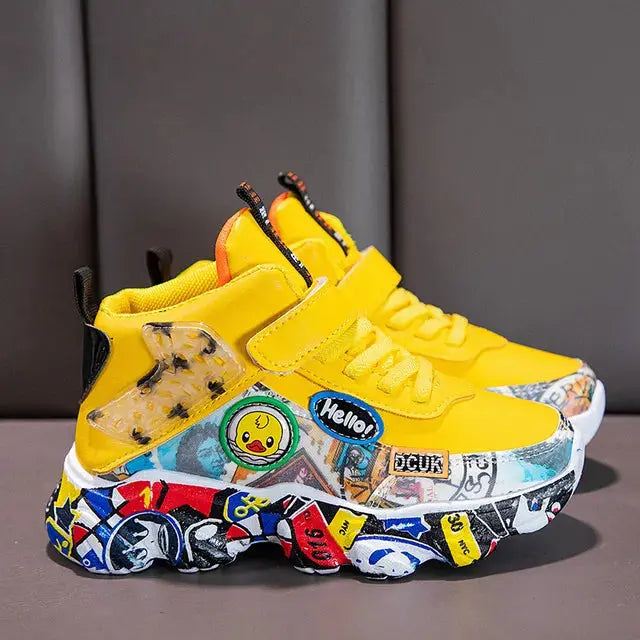Stride Right Leather Sneakers for Kids My Store