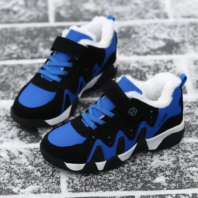 Cozy Stride Kids' Winter Sneakers - Pinochio