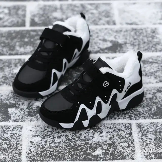 Cozy Stride Kids' Winter Sneakers - Pinochio