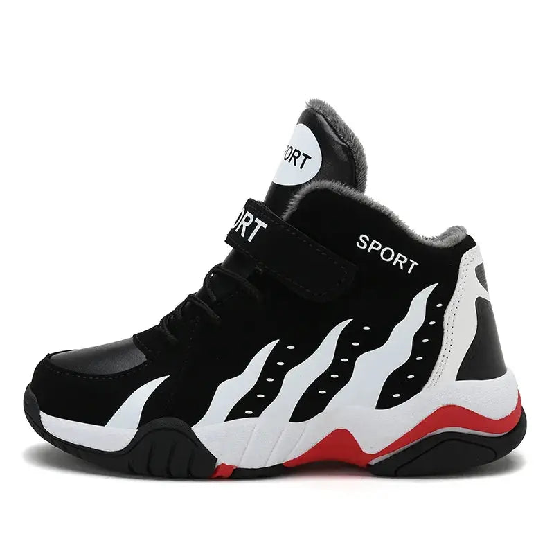 Winter WonderRun: Kids' Plush Sneakers My Store