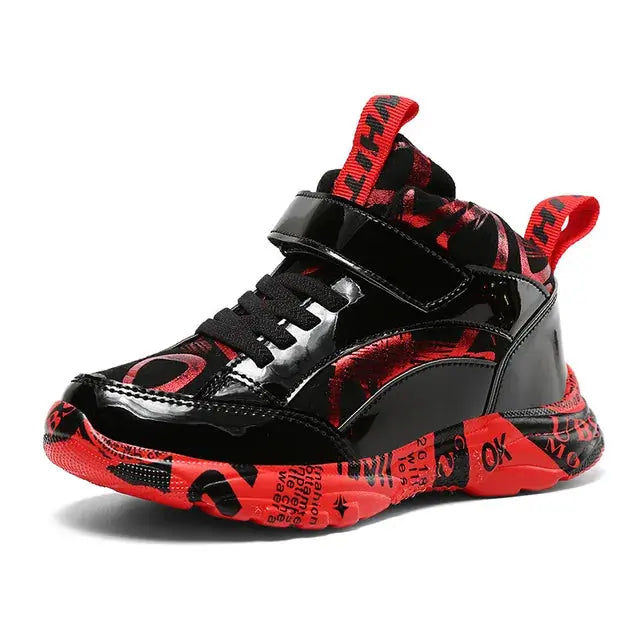 FrostStride: Kid's Winter Adventure Sneakers - Pinochio
