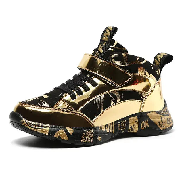 FrostStride: Kid's Winter Adventure Sneakers - Pinochio