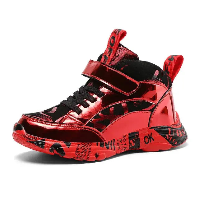 FrostStride: Kid's Winter Adventure Sneakers - Pinochio